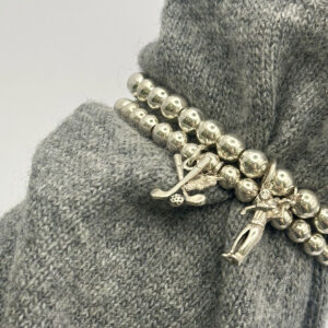 Pulsera plata Golf