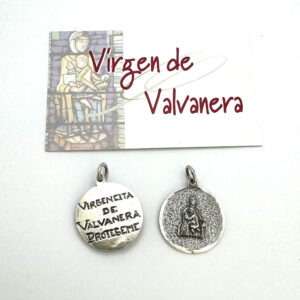 Medalla Vírgen de Valvanera Plata Vieja