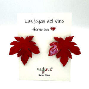 Pendientes Hoja De Parra